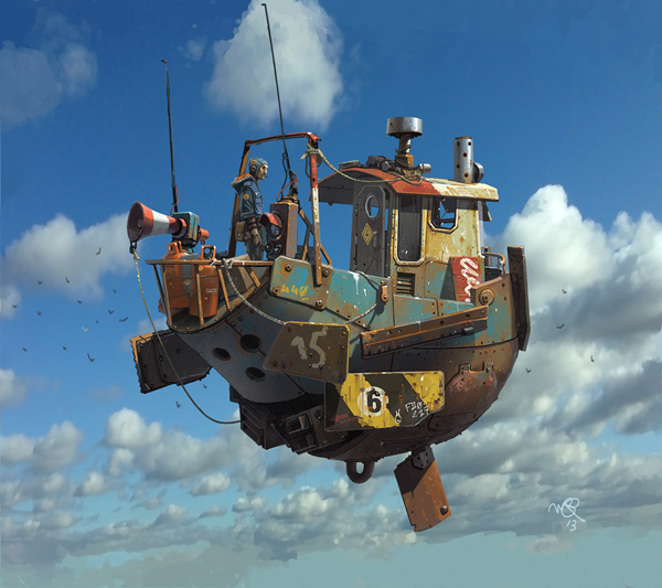 The futuristic world of Ian McQue